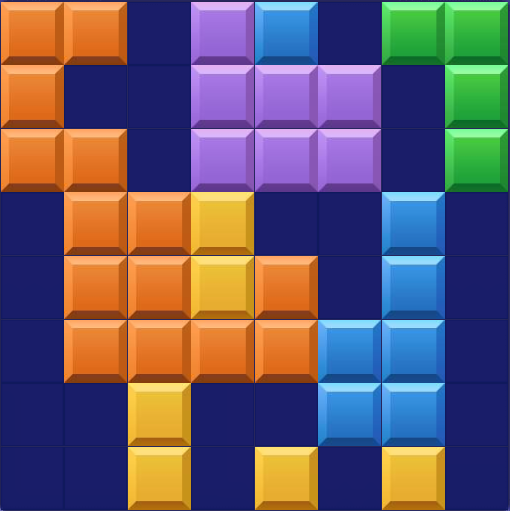 Jeu de blocs de couleur | Meilleur jeu de puzzle de blocs | colorblock-game.org logo